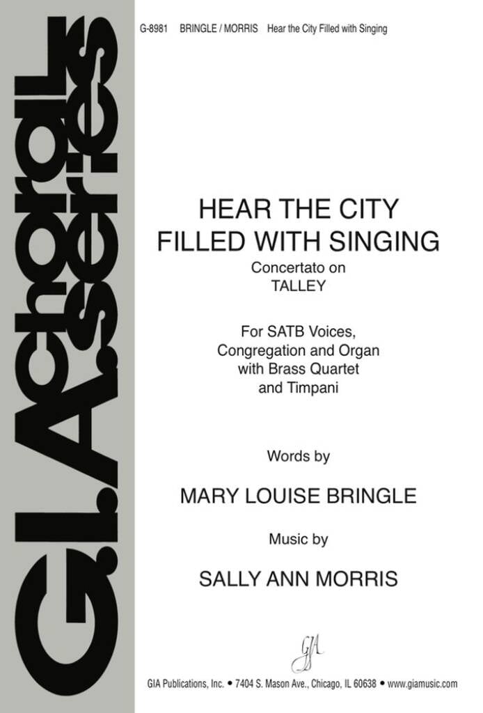Hear the City Filled with Singing - Organ edition